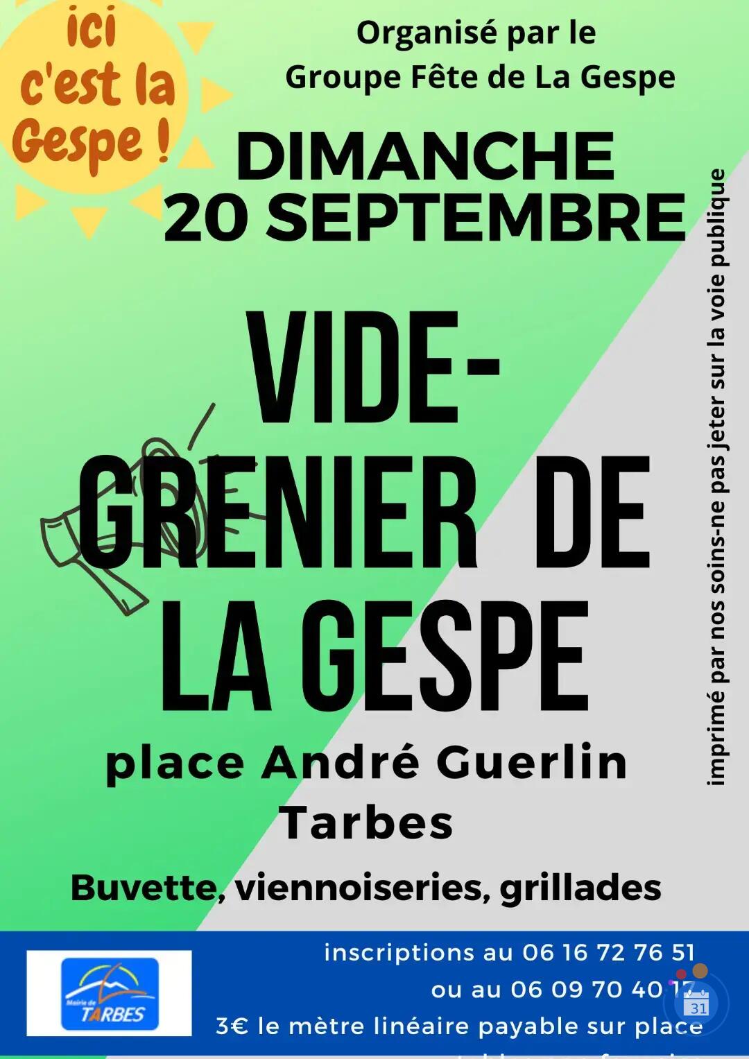 Image vide-grenier annuel du quartier de La Gespe (photo 1)