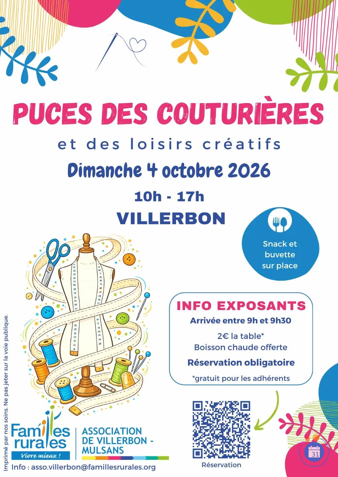 Image Puces de couturières (et loisirs créatifs) (photo 1)