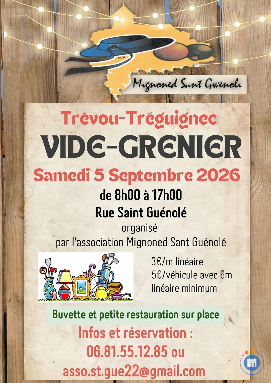 Image Vide grenier de la St Guénolé (photo 1)