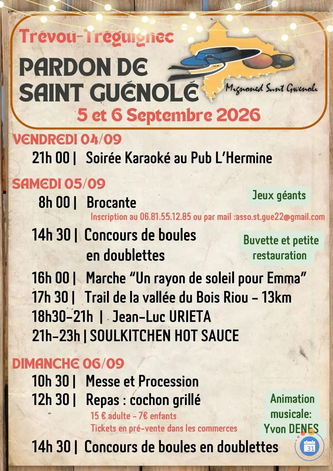 Image Vide grenier de la St Guénolé (photo 2)
