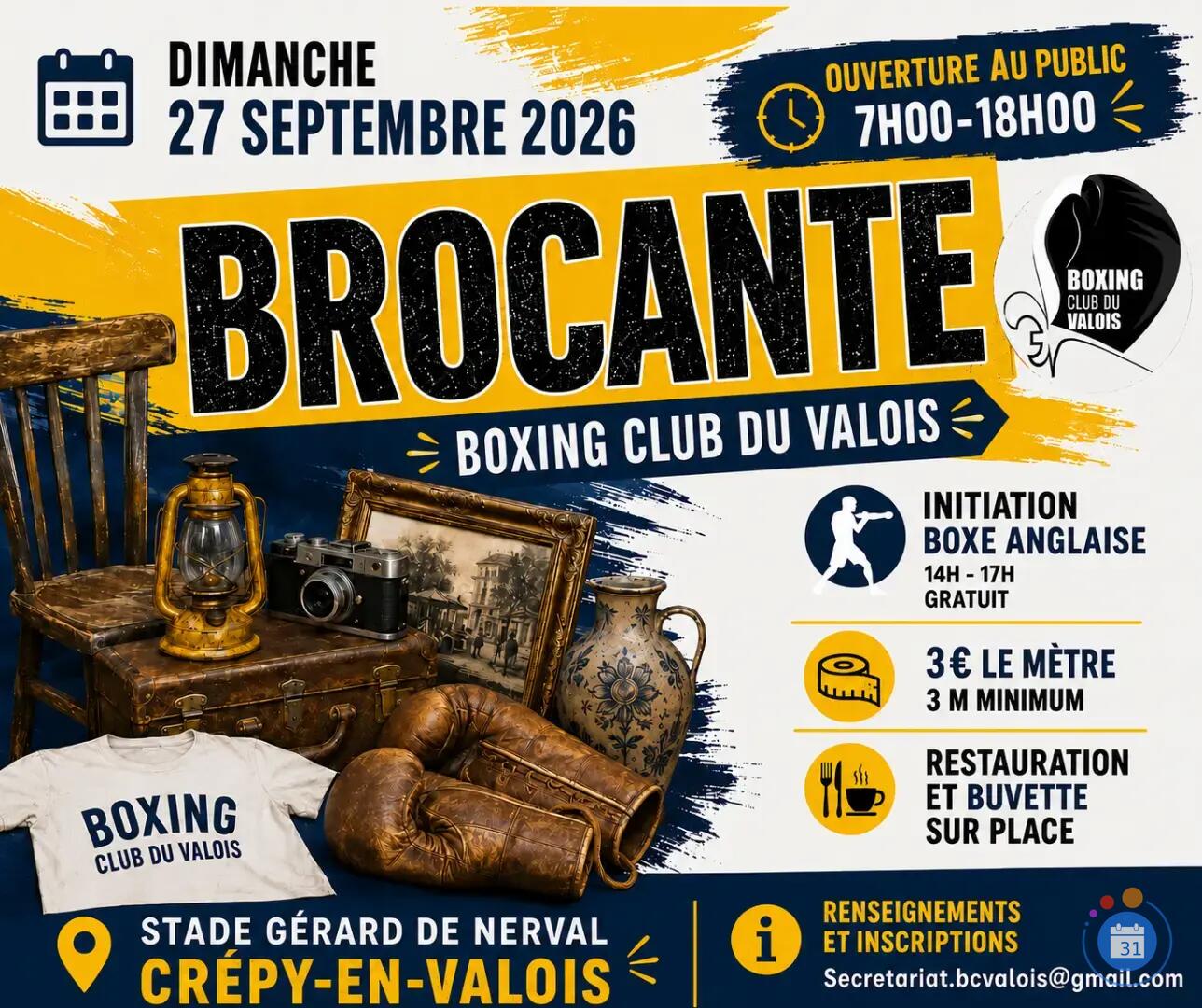 Image Brocante- 2ème édition du Boxing Club du Valois (photo 1)
