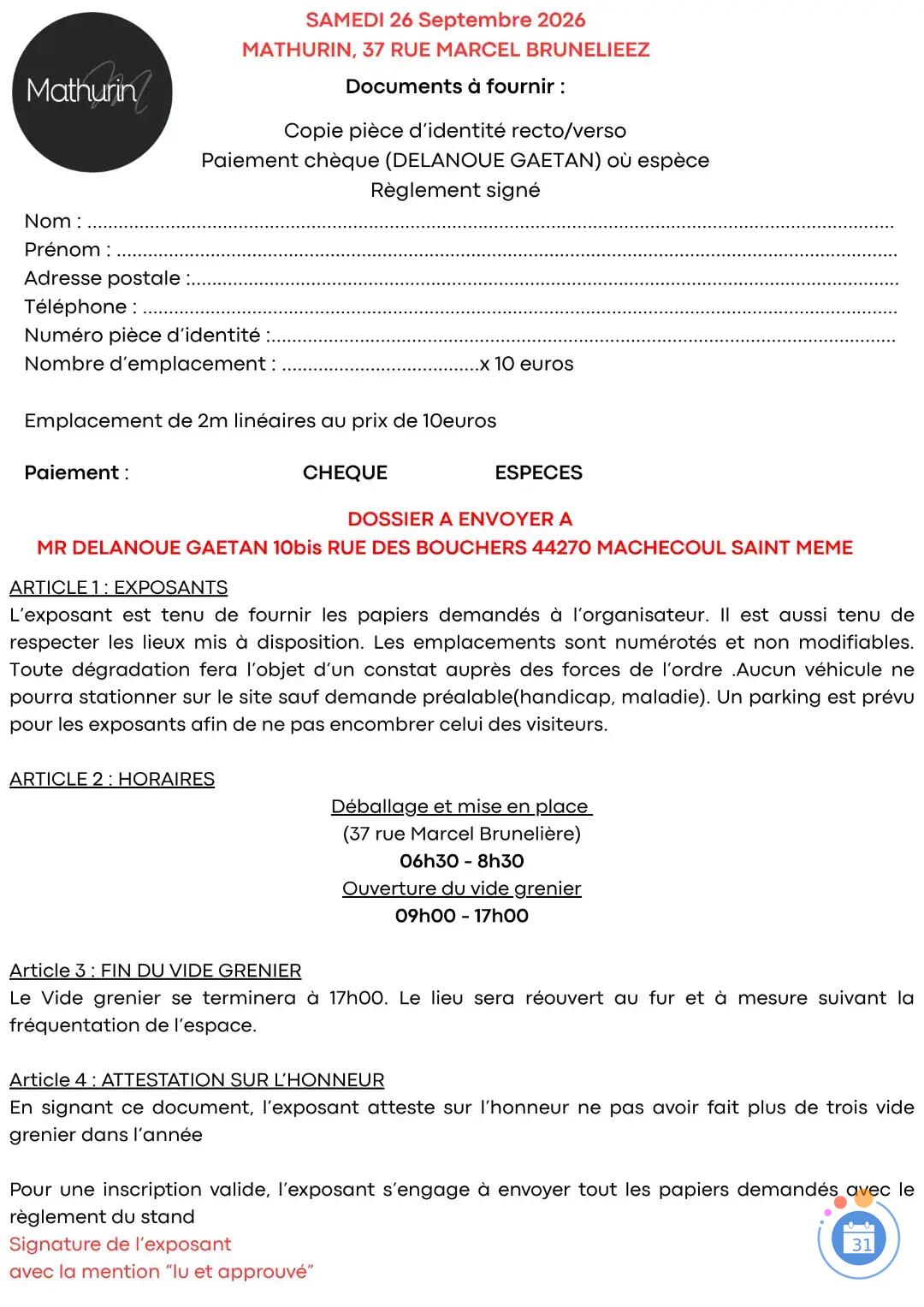 Image Mathurin organise son vide grenier (photo 1)