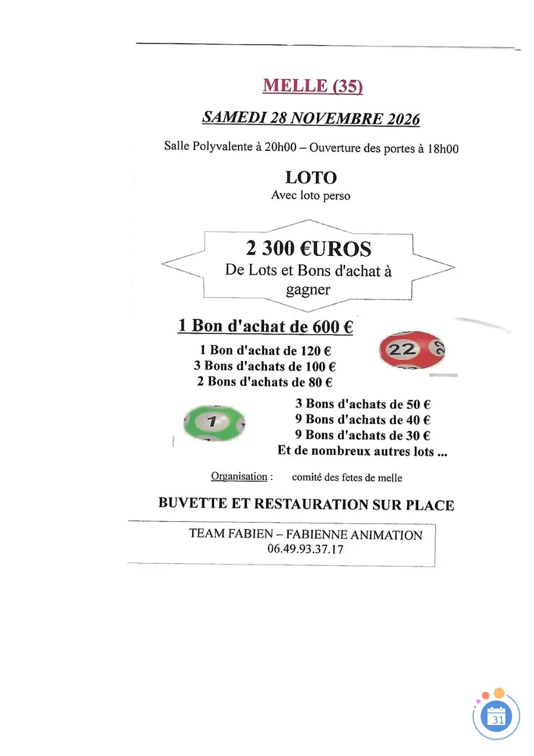 Image LOTO (photo 1)