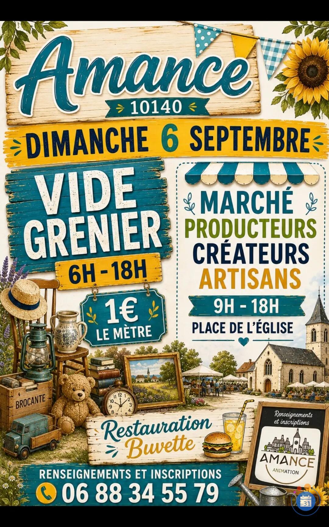 Image Vide grenier - marché de créateurs/producteurs (photo 1)
