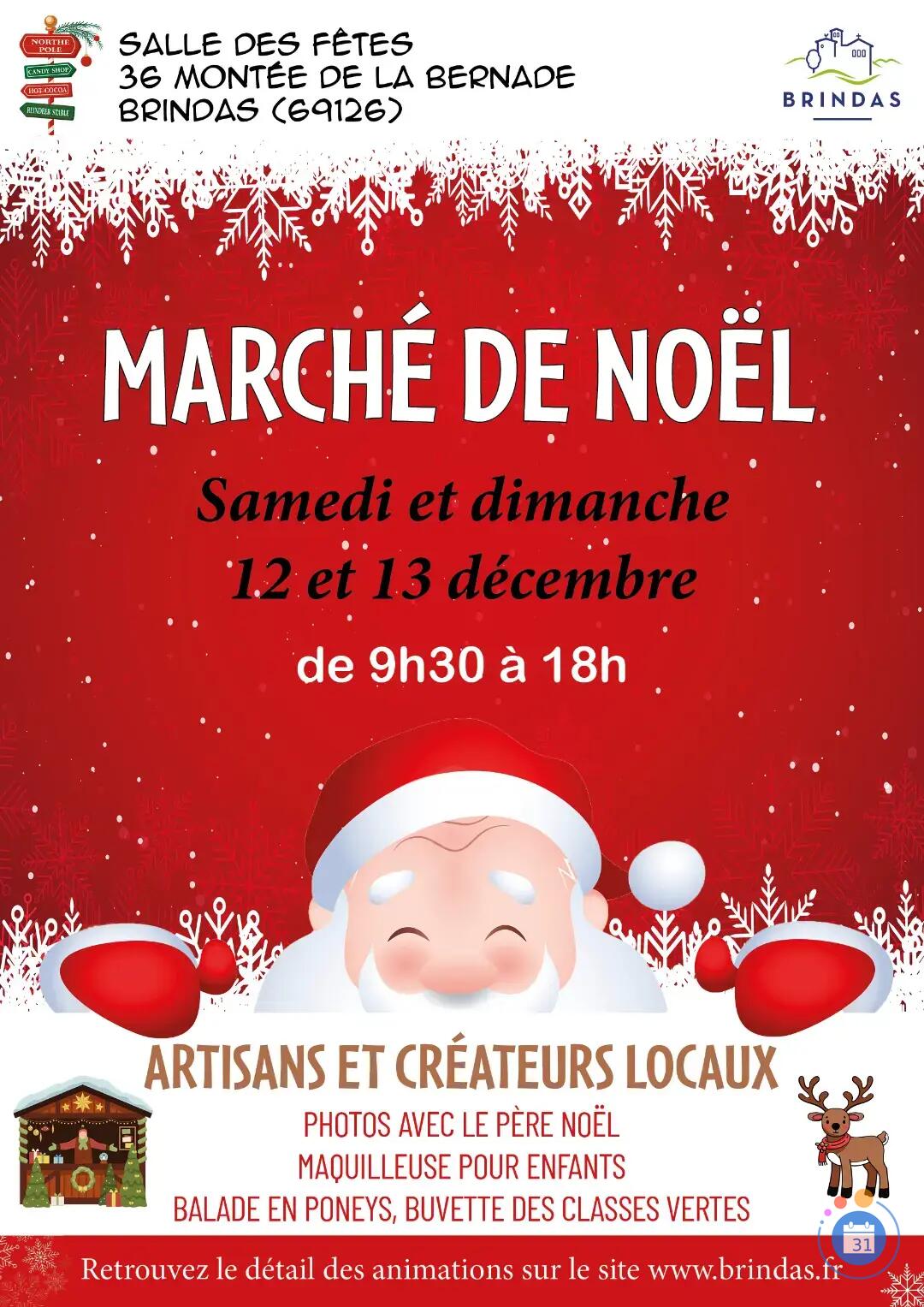 Image Marché de Noël de Brindas 2026 (photo 1)