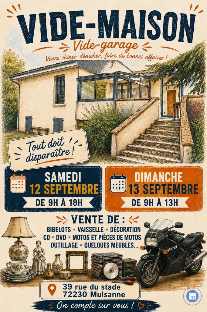 Image Vide-maison vide-garage (photo 1)