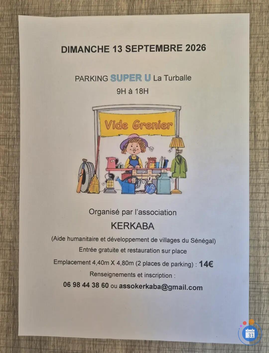 Image Vide Grenier association Kerkaba (photo 1)