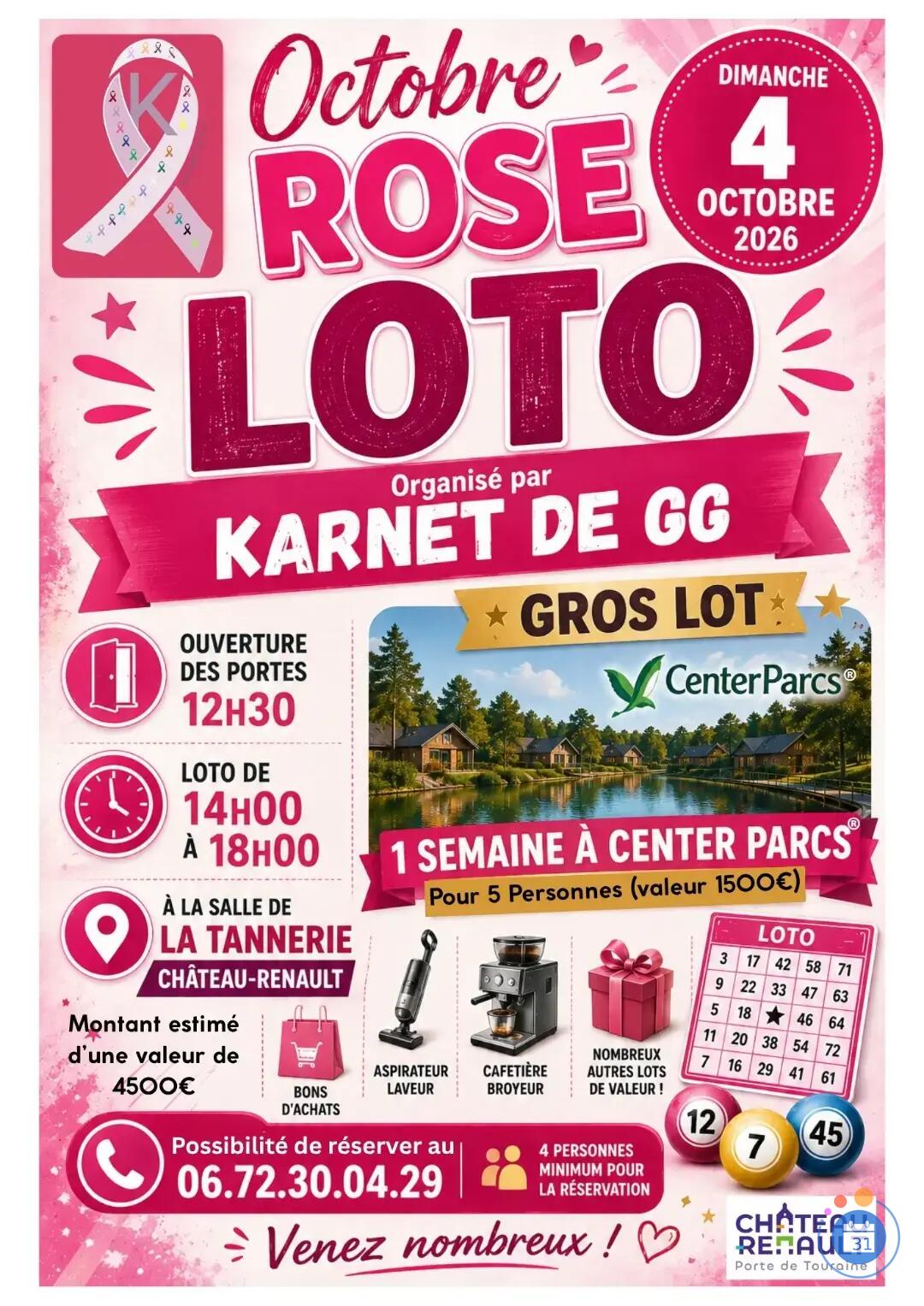 Image LOTO OCTOBRE ROSE (photo 1)