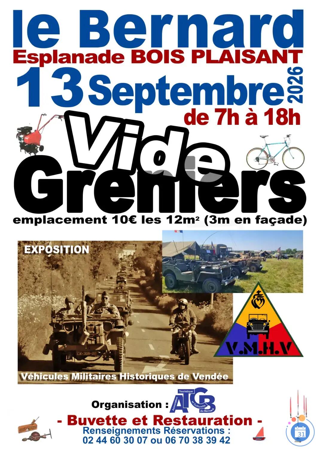 Image Vide Greniers organisé par l'ATCB (photo 1)