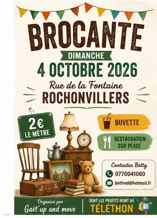 Image Brocante au profit du Téléthon (photo 1)
