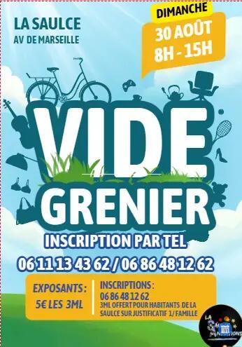 Image GRAND VIDE GRENIER DE LA SAULCE (photo 1)