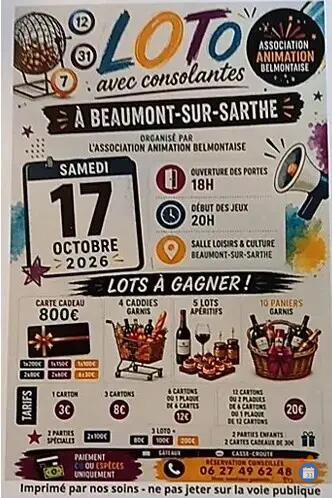 Image loto organise par l'association animation belmontaise anime par ludo (photo 1)