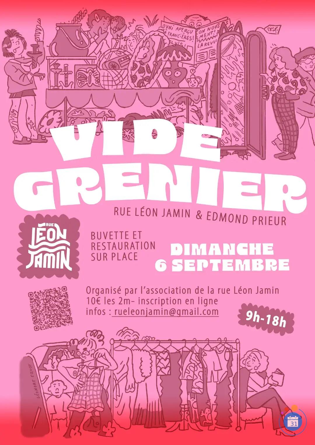 Image Vide Grenier Léon Jamin 2026 (photo 1)