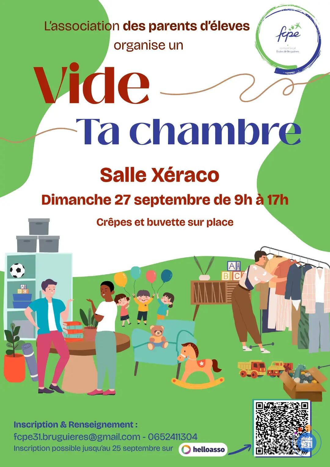 Image Vide ta chambre - FCPE des ecoles de Bruguières (photo 1)