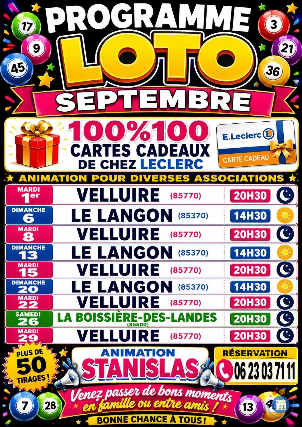 Image Soirée animation loto avec pack loto (photo 1)