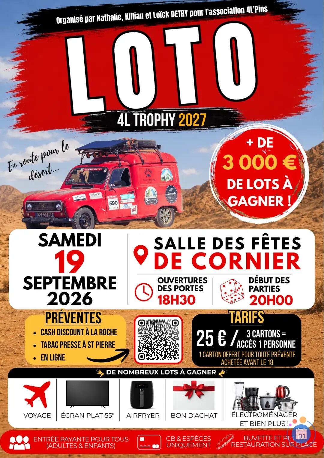 Image Loto solidaire et humanitaire ! (photo 1)