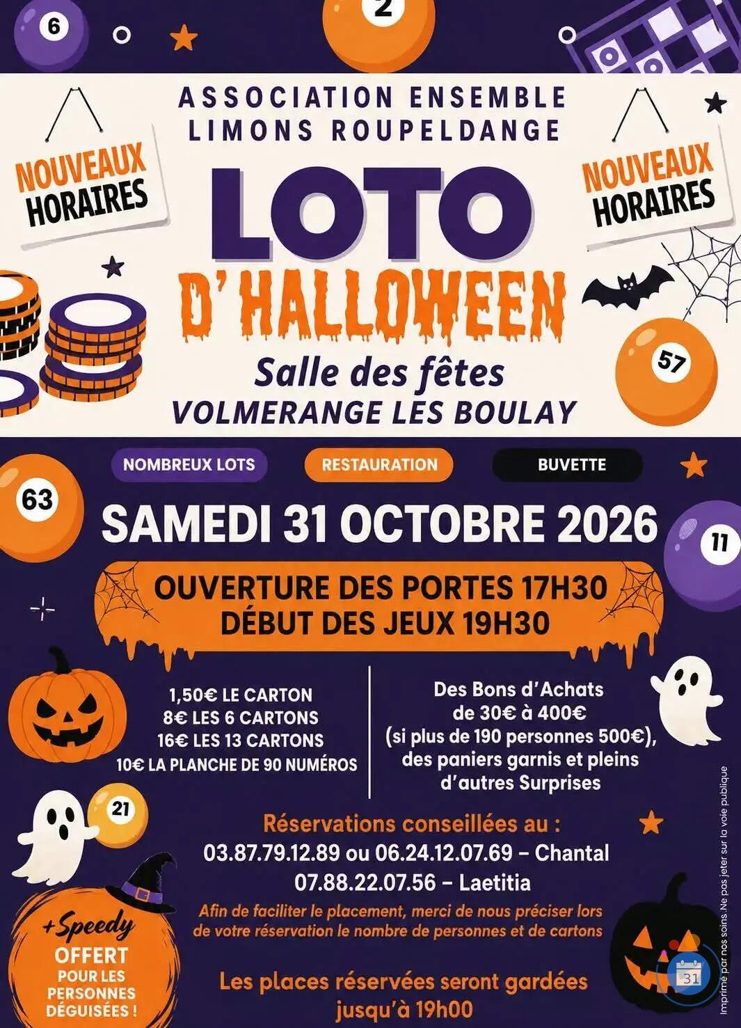 Image LOTO d'HALLOWEEN (photo 1)
