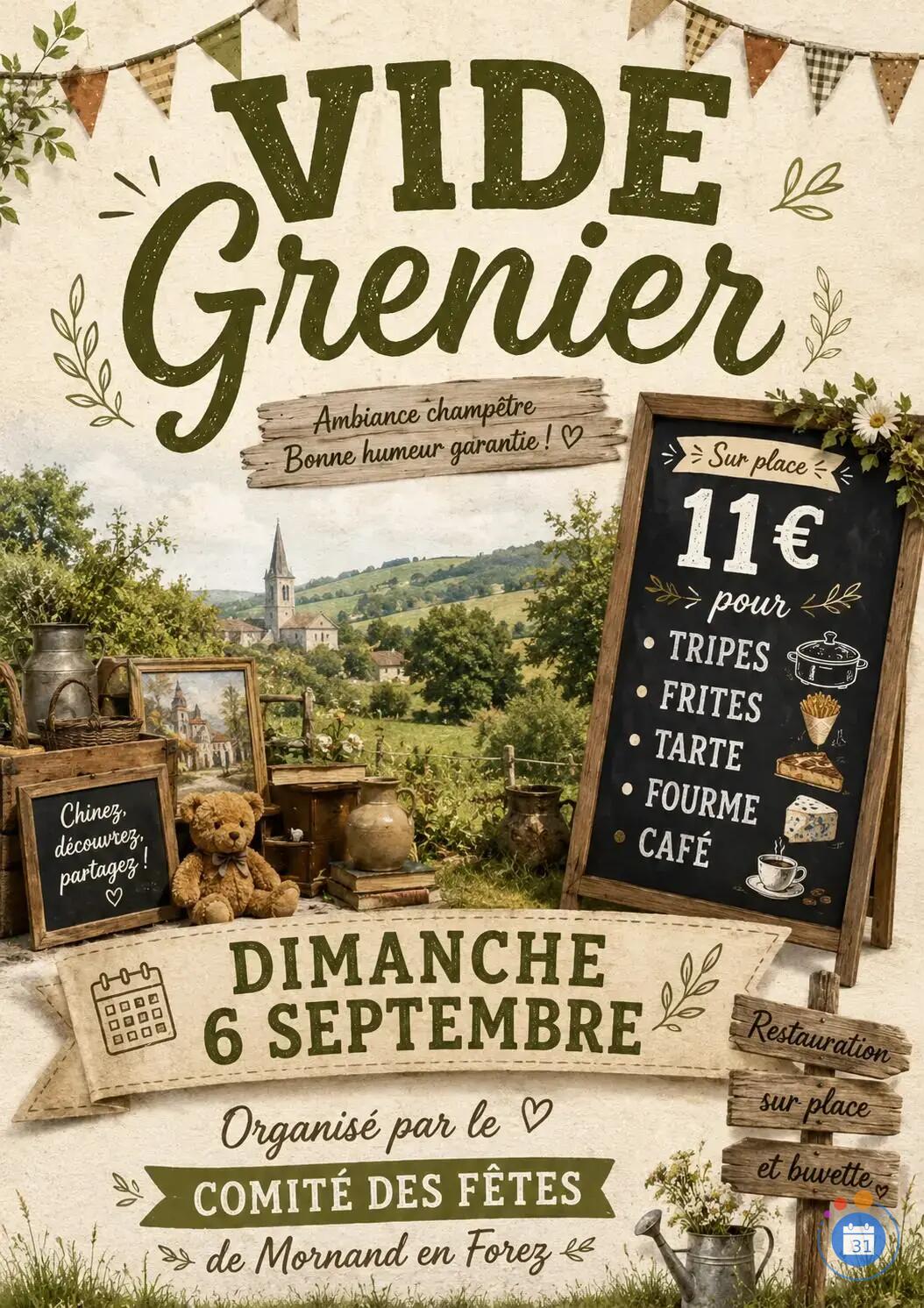 Image Vide grenier mornand en forez (photo 1)