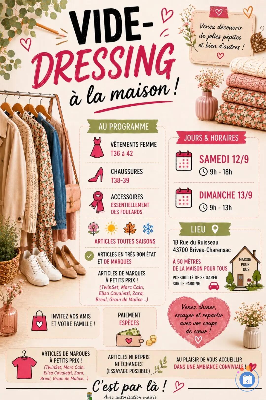 Image Vide-dressing à la maison (photo 1)