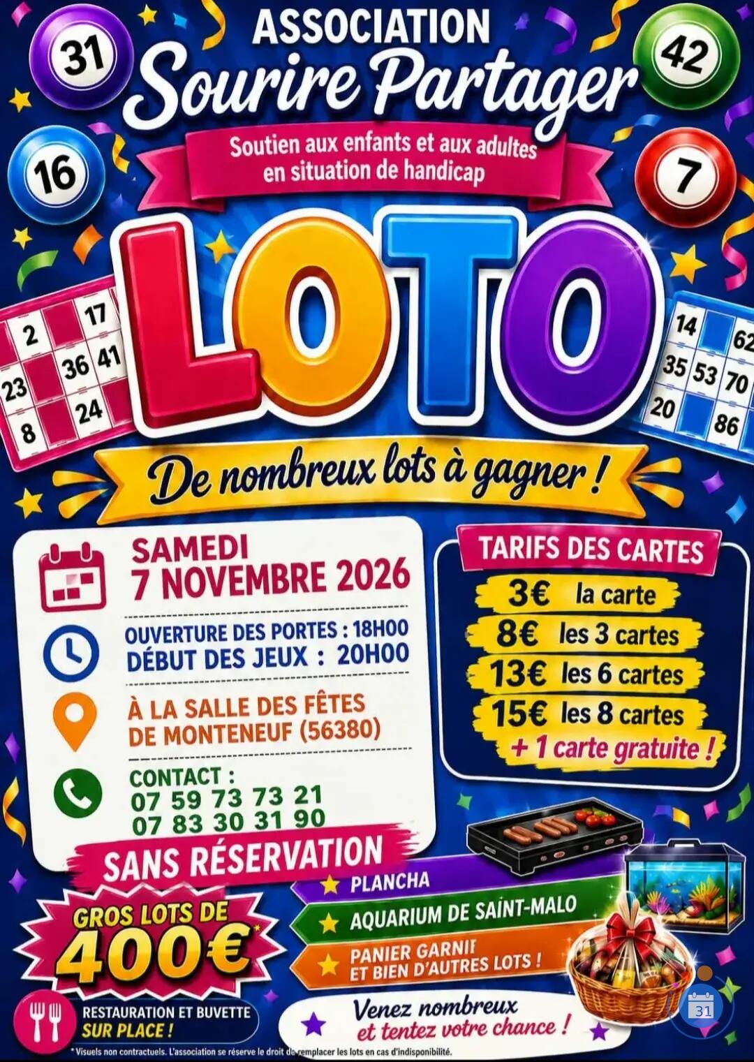 Image Super loto animé par Clément (photo 1)