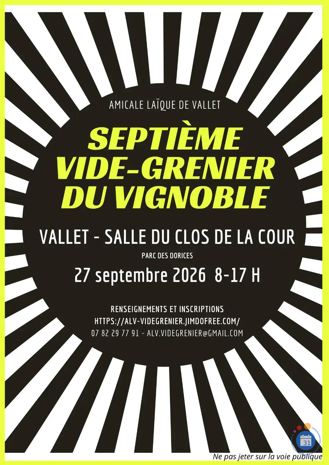 Image 7em VIDE GRENIER DU VIGNOBLE (photo 1)