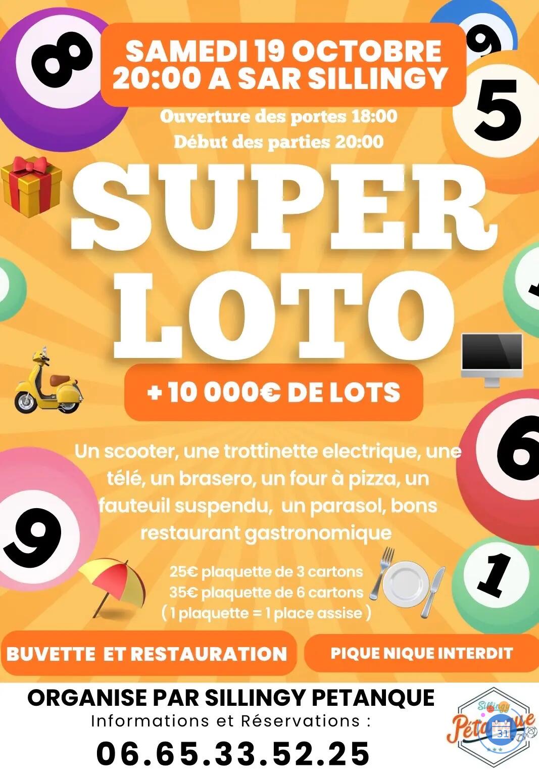Image Grand loto Sillingy pétanque (photo 1)