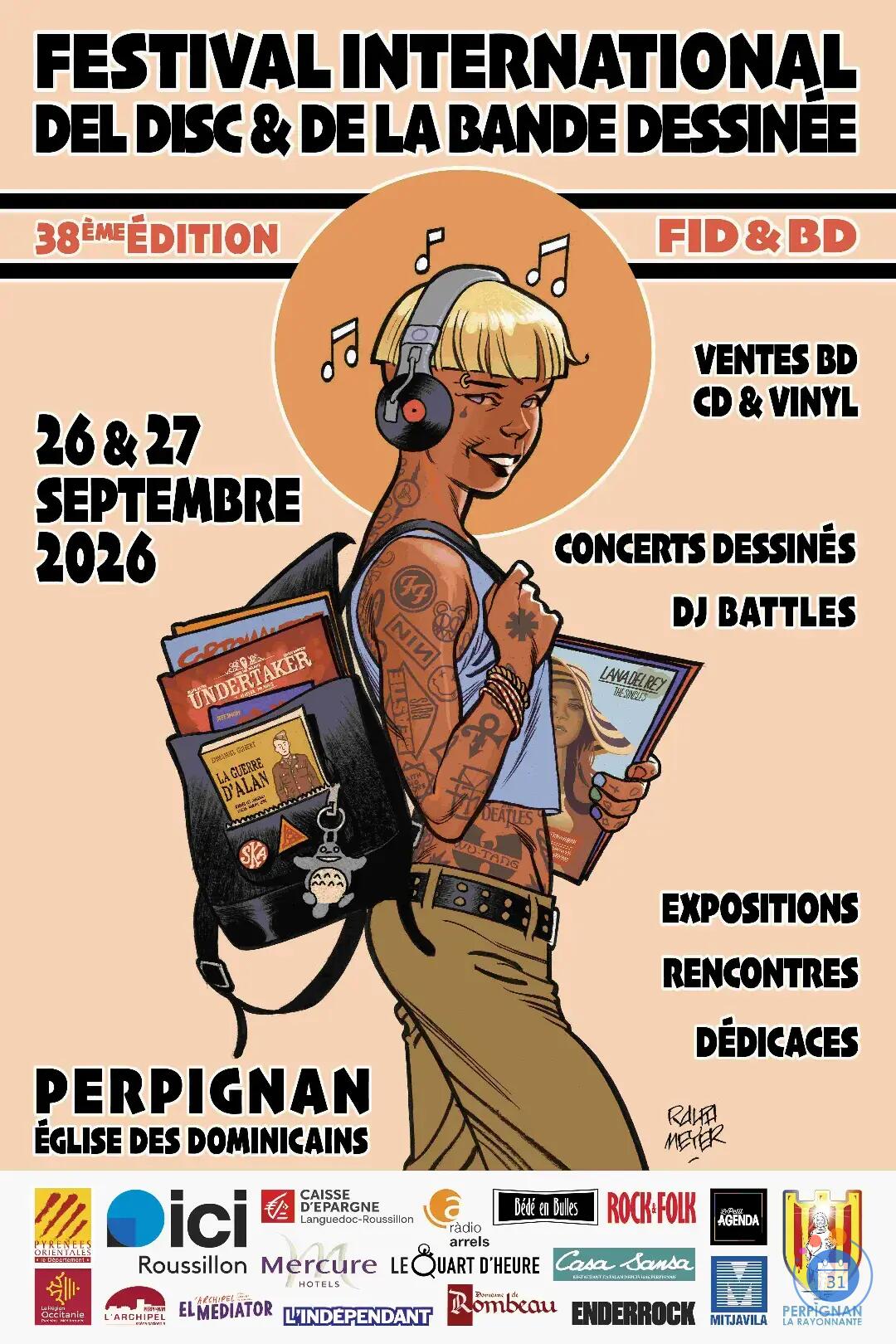 Image FESTIVAL INTERNATIONAL DU DISQUE ET DE LA BD DE PERPIGNAN (photo 1)