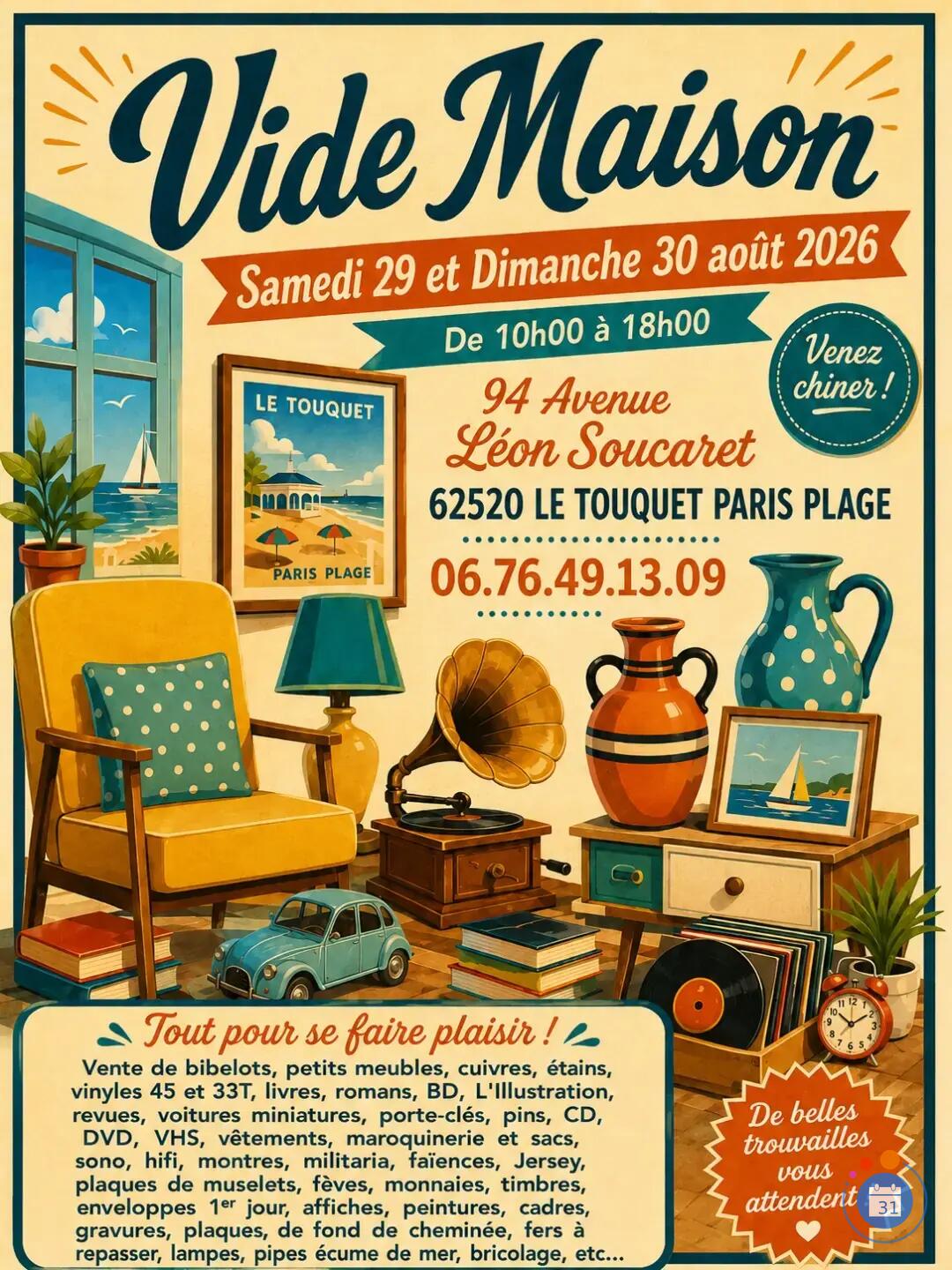 Image VIDE-MAISON AU TOUQUET (photo 1)