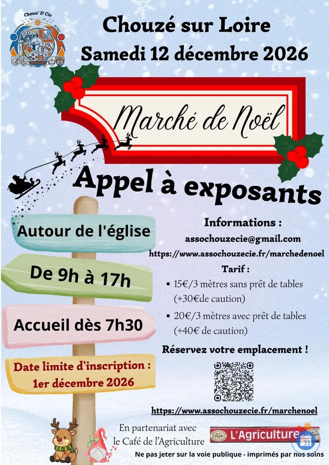 Image Marché de Noël - appel à exposants (photo 1)