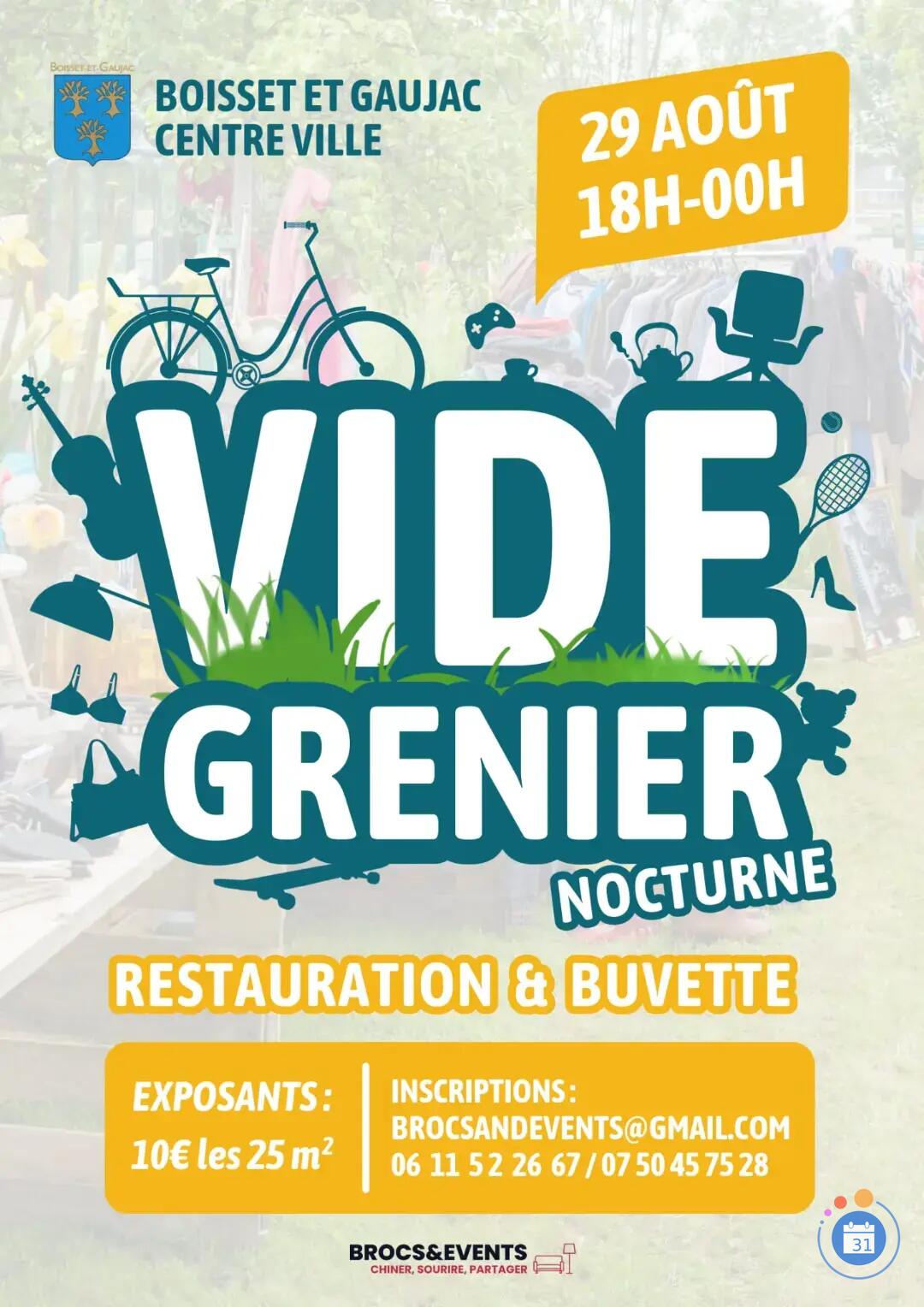 Image Grand vide grenier nocturne (photo 1)