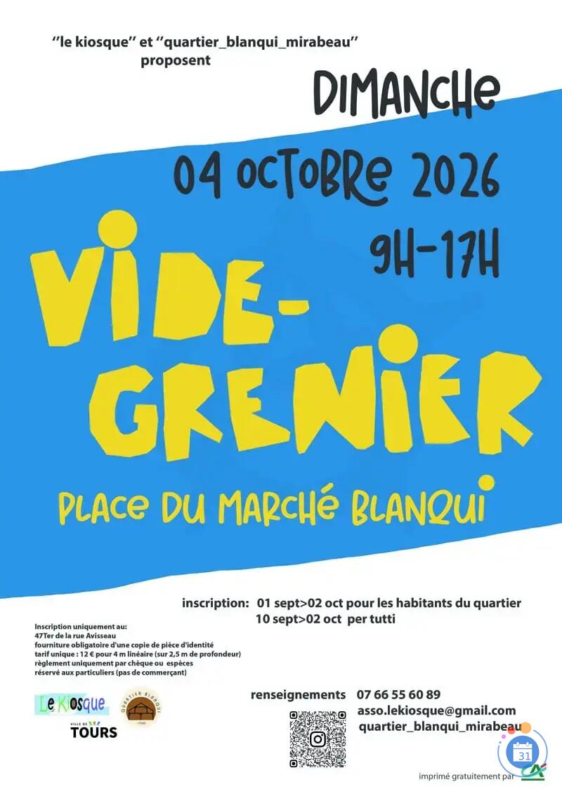 Image Vide Grenier Blanqui (photo 1)
