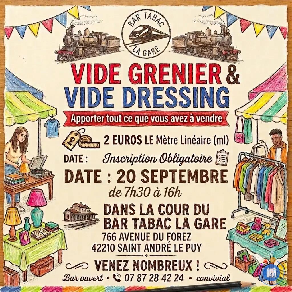 Image Vide grenier & vide dressing (photo 1)