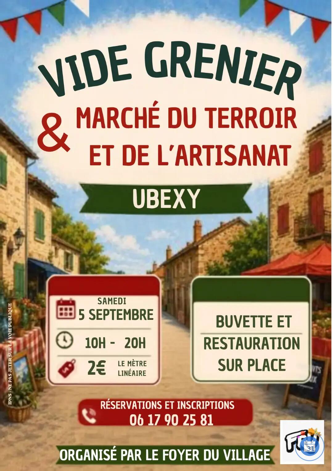 Image VIDE GRENIER - marché du terroir et de l'artisanat (photo 1)