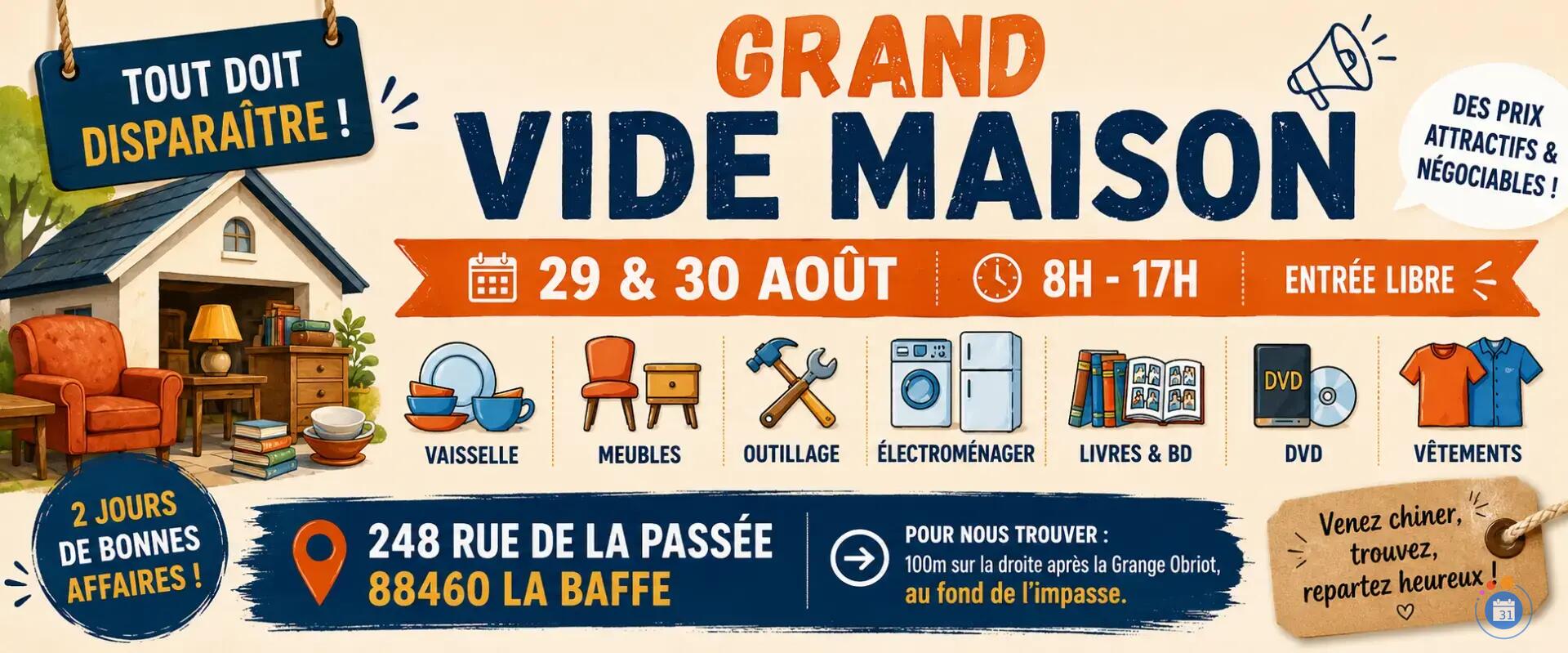 Image Vide maison : TOUT DOIT DISPARAITRE (photo 2)