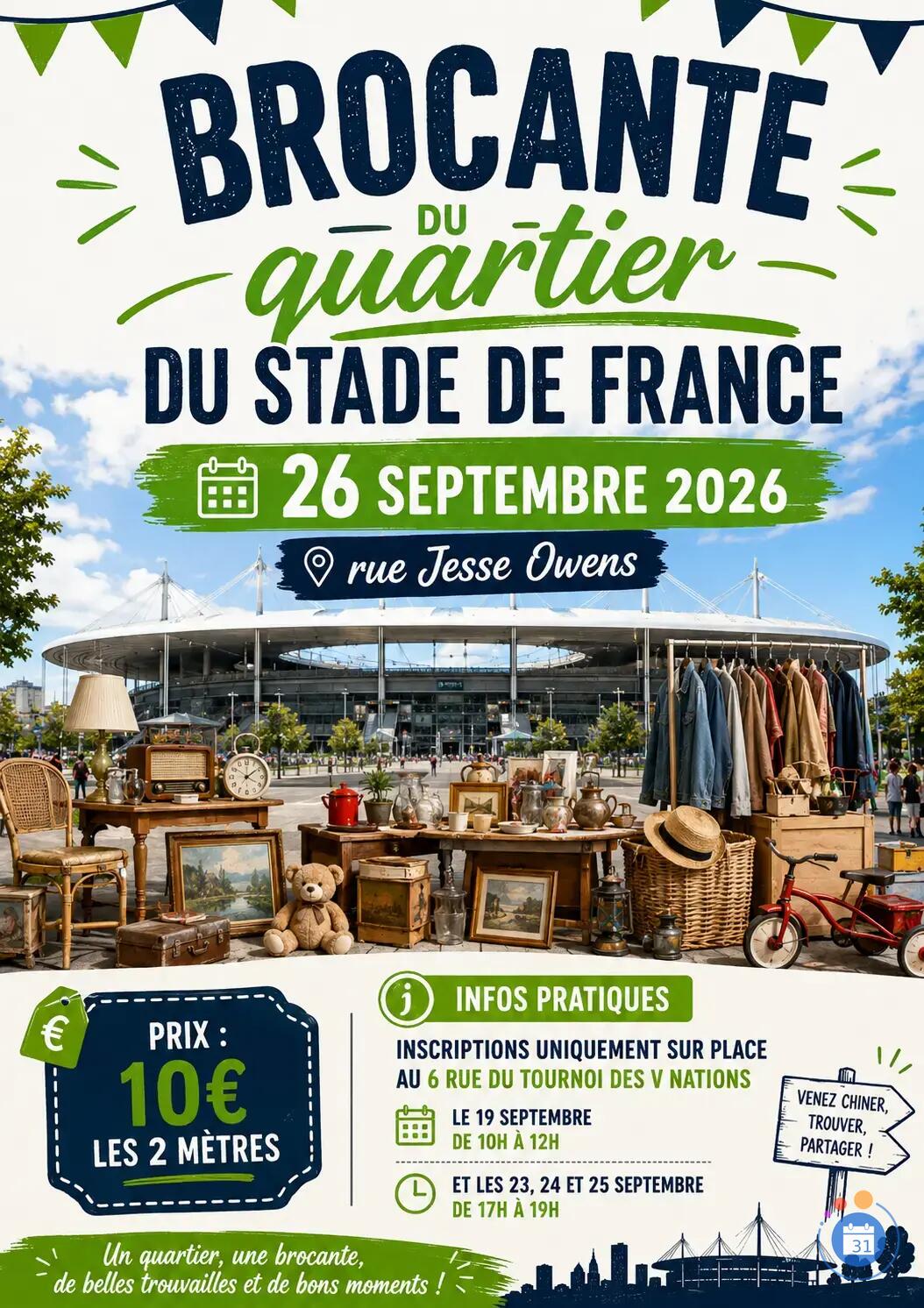 Image Brocante du quartier du Stade de France (photo 1)