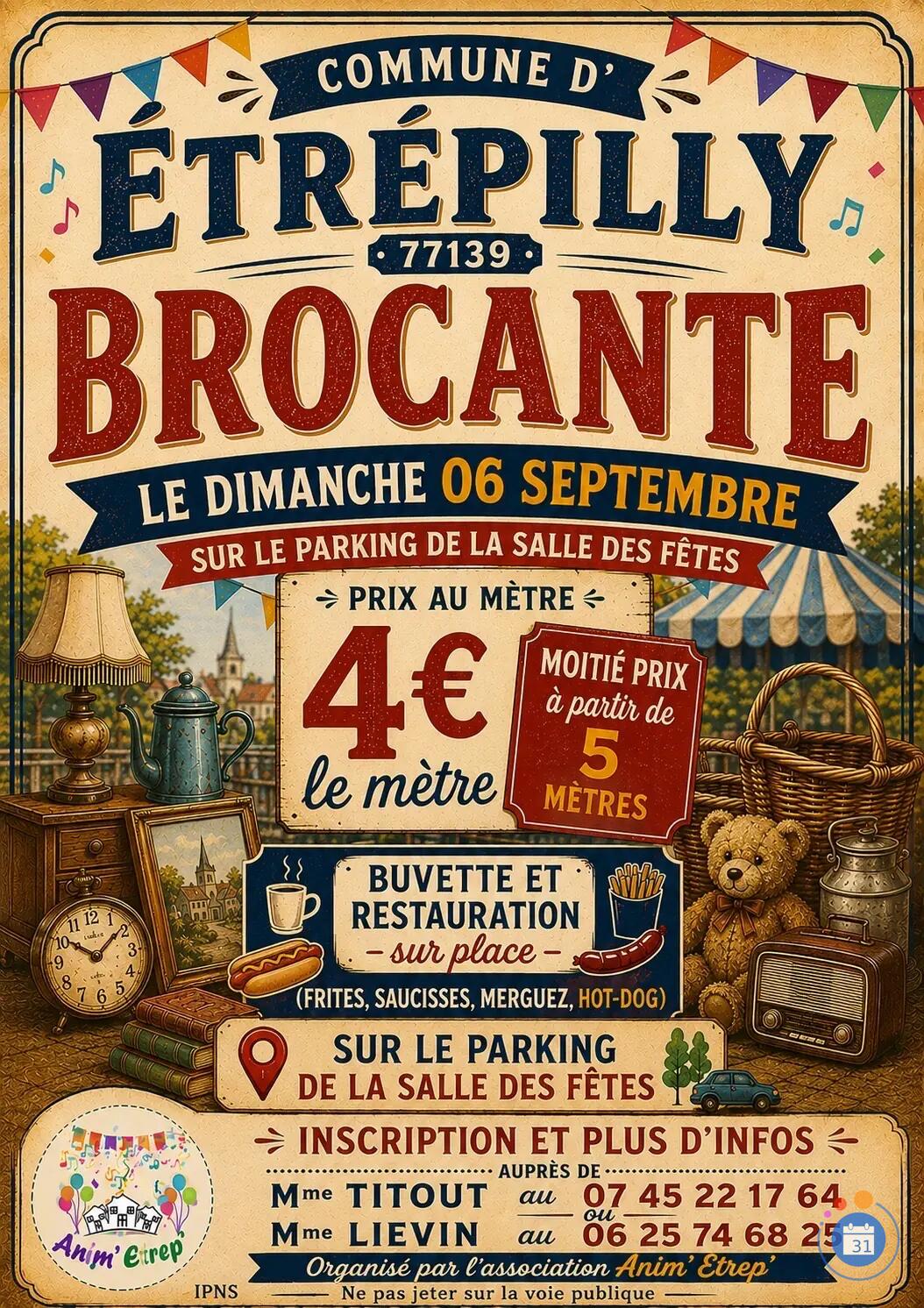 Image Brocante de l’association anim’etrep (photo 1)
