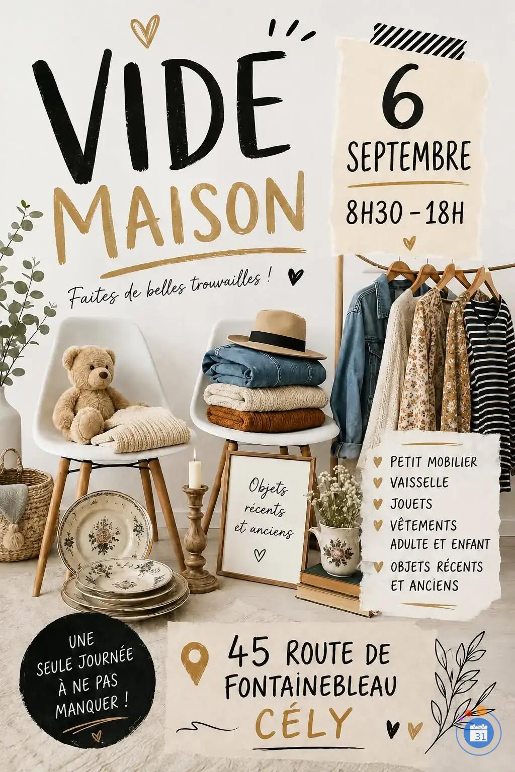 Image Vide Maison Cely (photo 1)