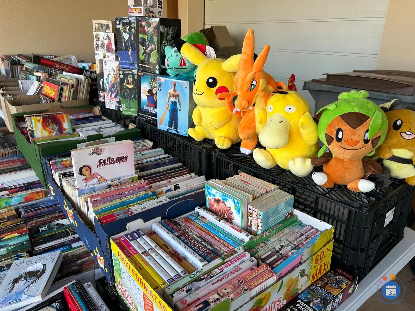 Image vie de chambre, collection figurine, mangas, bande dessinée, jeux, vidéo, carte (photo 2)