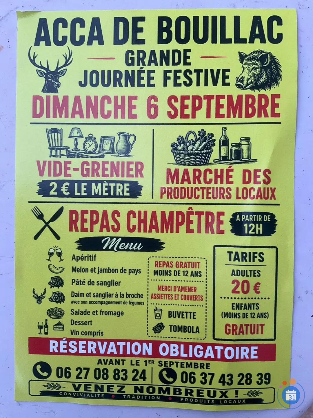 Image Vide Grenier ACCA Bouillac (photo 1)