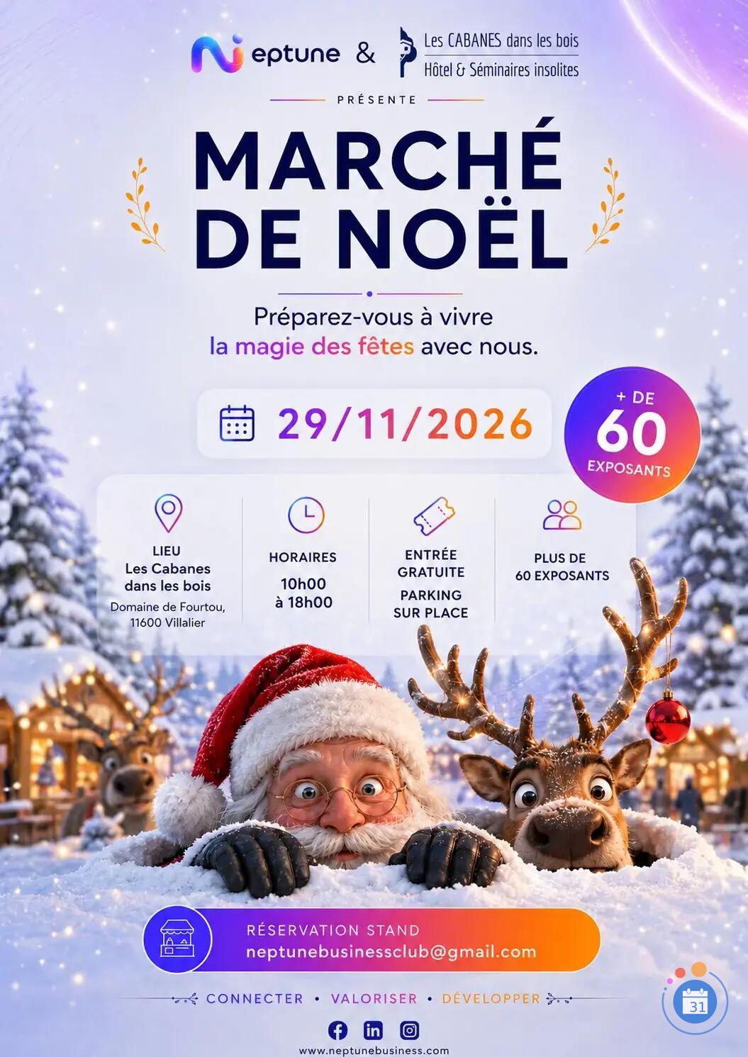 Image Marché de Noël Neptune Business (photo 1)