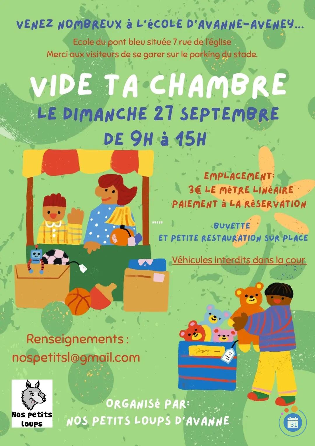 Image Vide chambres d'enfants organisé à l'école d'Avanne-Aveney. (photo 1)