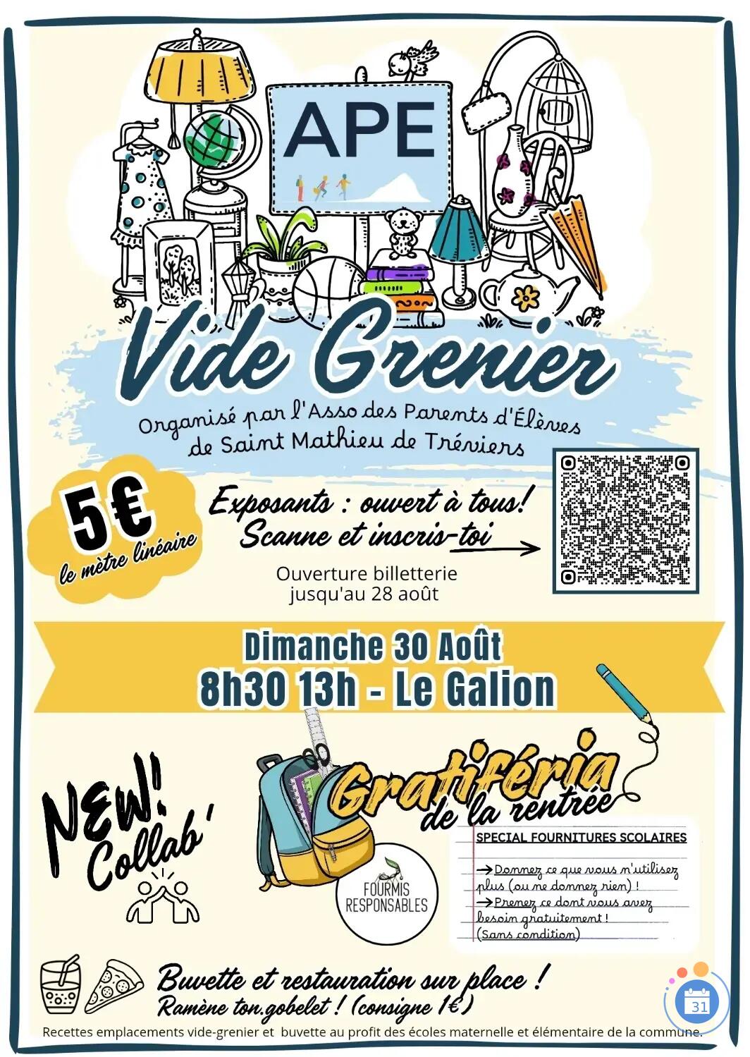 Image Vide grenier de la rentrée (photo 1)