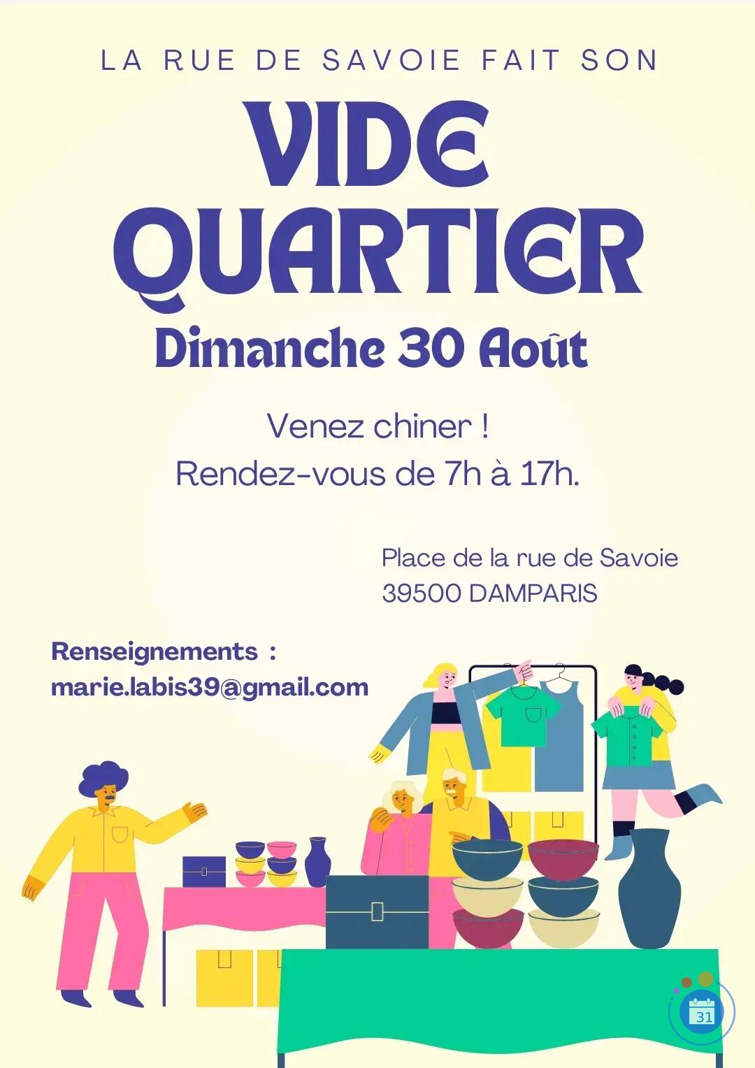 Image La rue de Savoie organise son vide grenier (photo 1)