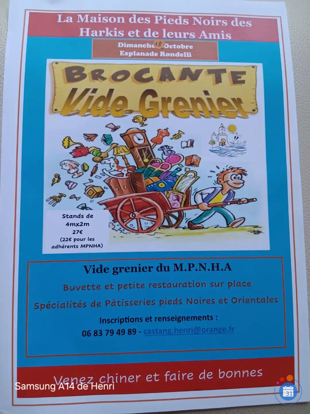 Image Vide grenier d automne du RPNHA (photo 1)