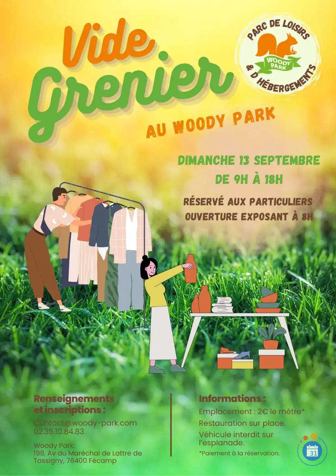 Image Vide Grenier du Woody Park (photo 1)