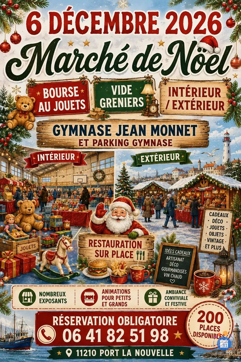 Image Marché de Noel ,bourse jouets ,vide greniers ,dressing ...... (photo 1)