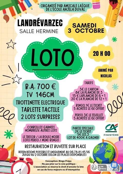 Image Super Loto Amicale Laïque Anjela Duval (photo 1)