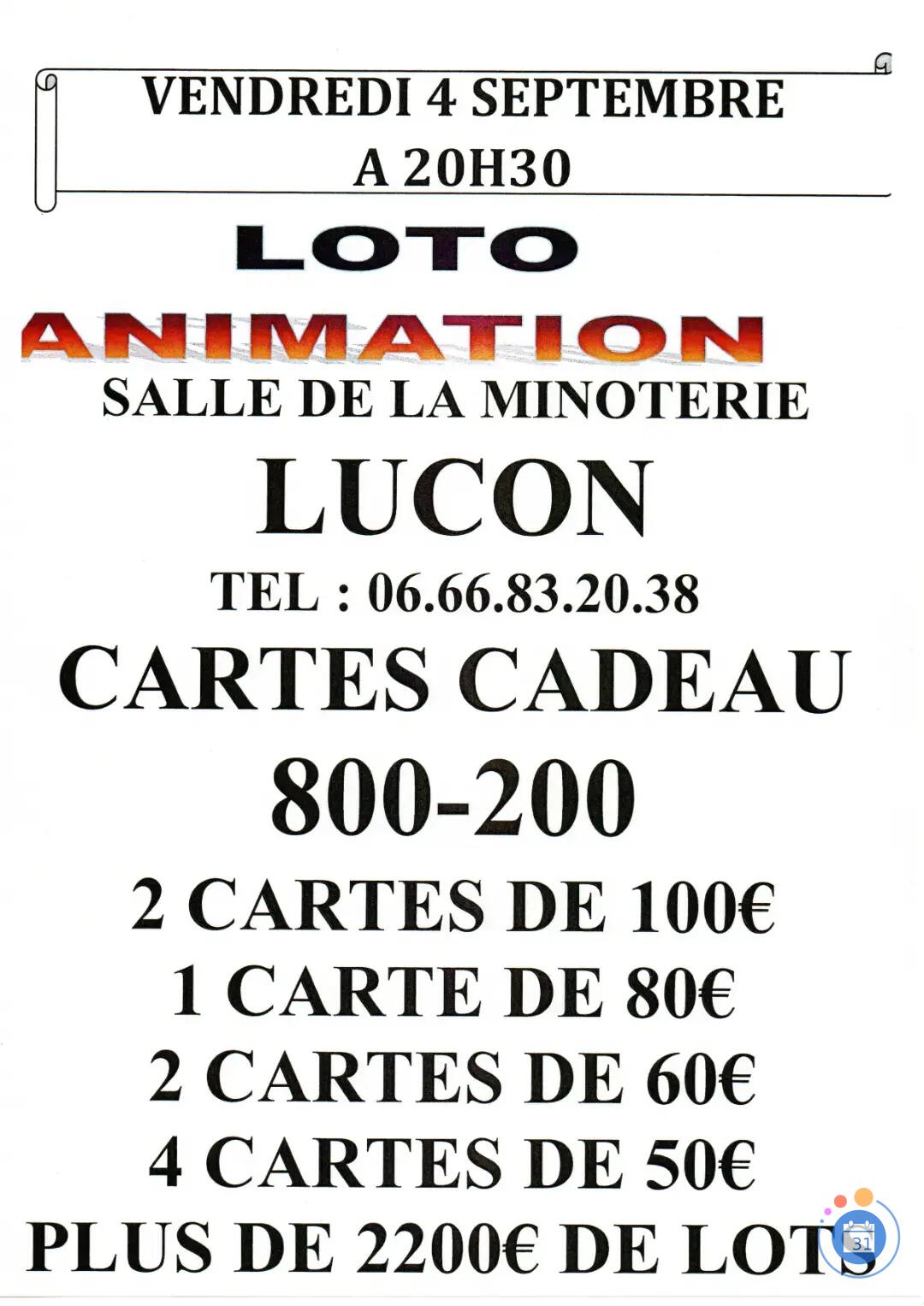 Image Soirée Animation Loto (photo 1)