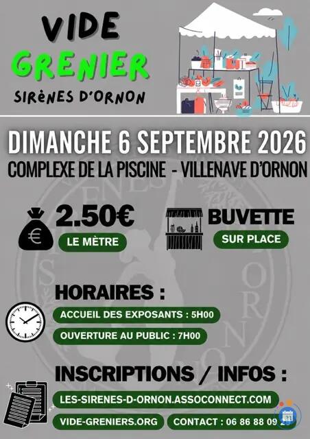 Image Vide grenier Sirénes d'Ornon (photo 1)