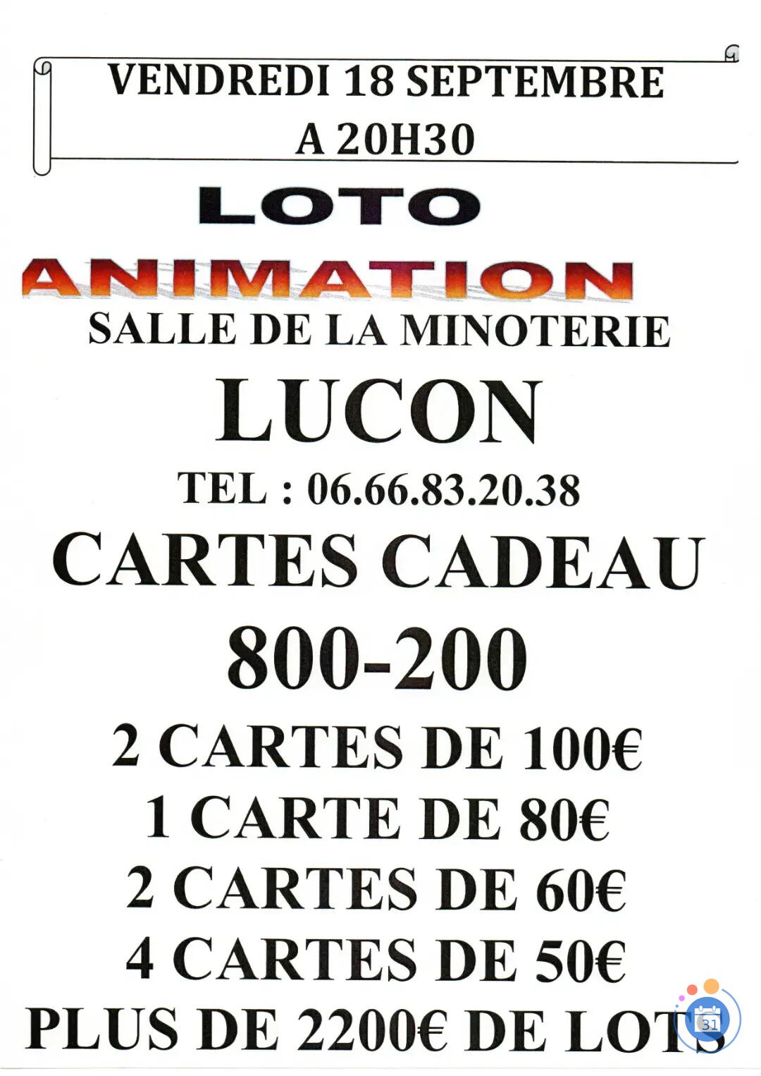 Image Soirée Animation Loto (photo 1)